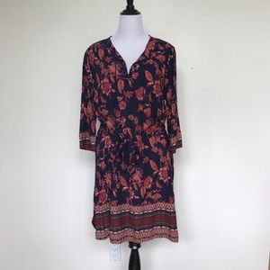 beachlunchlounge Navy Blue Tunic Dress XL